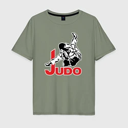 Мужская футболка оверсайз Judo Master