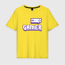 Мужская футболка оверсайз Twitch Gamer