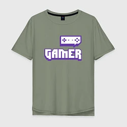 Мужская футболка оверсайз Twitch Gamer