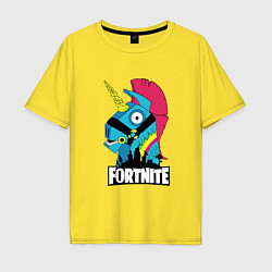 Мужская футболка оверсайз Fortnite Unicorn