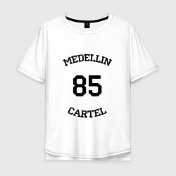 Мужская футболка оверсайз Medellin Cartel 85
