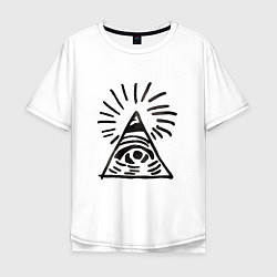 Мужская футболка оверсайз Life Is Strange: Eye