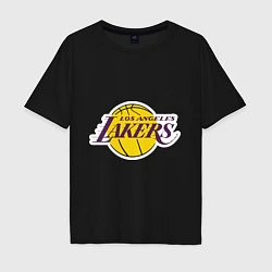 Мужская футболка оверсайз LA Lakers