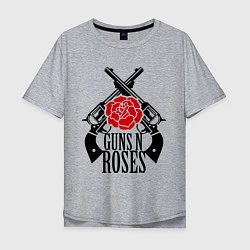 Мужская футболка оверсайз Guns n Roses: guns
