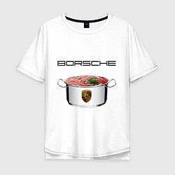 Мужская футболка оверсайз Borsche