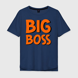 Мужская футболка оверсайз Big Boss