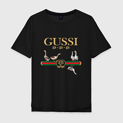 Мужская футболка оверсайз GUSSI Village Version
