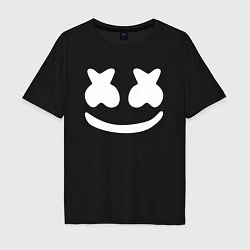 Мужская футболка оверсайз Marshmello