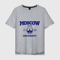 Мужская футболка оверсайз MGU Moscow University