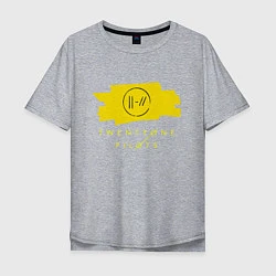 Мужская футболка оверсайз 21 Top: Yellow Trench