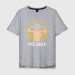 Футболка оверсайз мужская Khabib: The Eagle, цвет: меланж