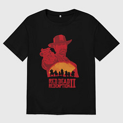 Мужская футболка оверсайз Red Dead Redemption 2