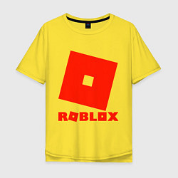 Мужская футболка оверсайз Roblox Logo