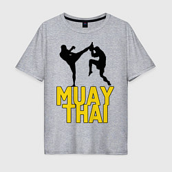 Мужская футболка оверсайз Muay Thai