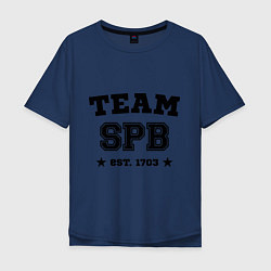 Мужская футболка оверсайз Team SPB est. 1703