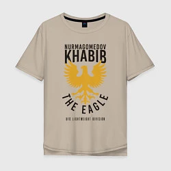Мужская футболка оверсайз Khabib: The Eagle