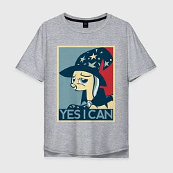 Мужская футболка оверсайз MLP: Yes I Can