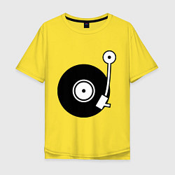 Мужская футболка оверсайз Vinyl Mix