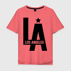 Мужская футболка оверсайз Los Angeles Star