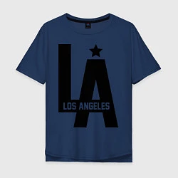 Мужская футболка оверсайз Los Angeles Star