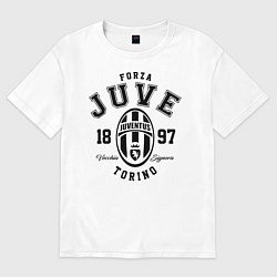 Футболка оверсайз мужская Forza Juve 1897: Torino, цвет: белый