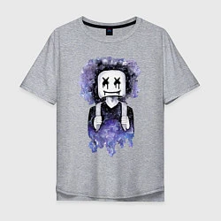 Мужская футболка оверсайз Marshmello: Space Boy