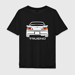 Мужская футболка оверсайз Toyota Trueno AE111