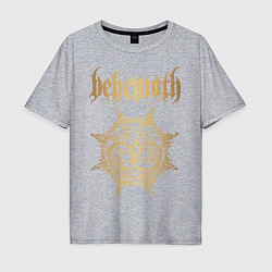 Футболка оверсайз мужская Behemoth: Demonica, цвет: меланж