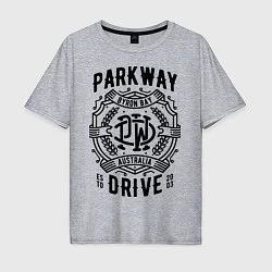 Мужская футболка оверсайз Parkway Drive: Australia