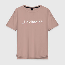 Мужская футболка оверсайз Levitacia