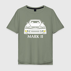 Мужская футболка оверсайз Toyota Mark2 JZX100