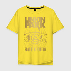 Мужская футболка оверсайз Linkin Park: Road to Revolution