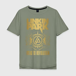 Мужская футболка оверсайз Linkin Park: Road to Revolution