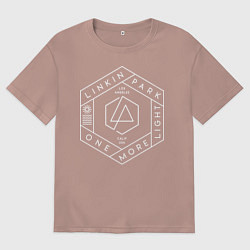 Мужская футболка оверсайз Linkin Park: One More Light