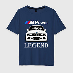 Мужская футболка оверсайз BMW M Power: Legend