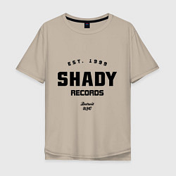 Мужская футболка оверсайз Shady records