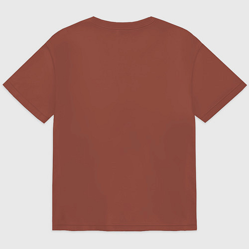 Мужская футболка оверсайз Эминем / Кирпичный – фото 2