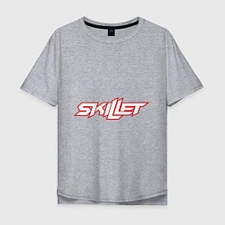 Мужская футболка оверсайз Skillet