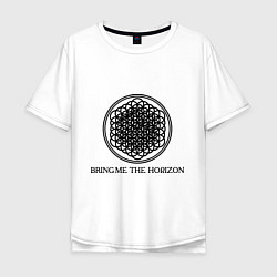 Мужская футболка оверсайз Bring me the horizon