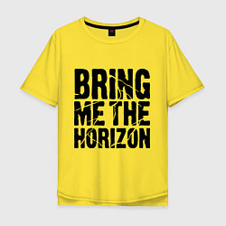 Мужская футболка оверсайз Bring me the horizon