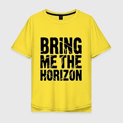 Мужская футболка оверсайз Bring me the horizon