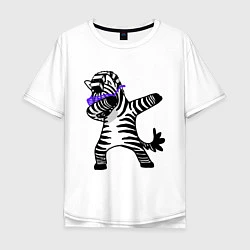 Мужская футболка оверсайз Zebra DAB