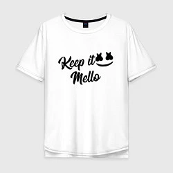 Мужская футболка оверсайз Keep it Mello