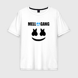 Мужская футболка оверсайз Marshmello Mellogang