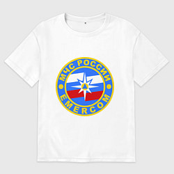 Мужская футболка оверсайз Emercom Russia