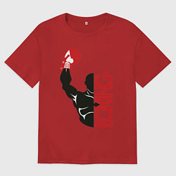 Мужская футболка оверсайз Boxing