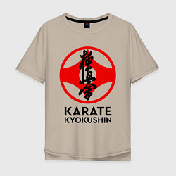 Мужская футболка оверсайз Karate Kyokushin