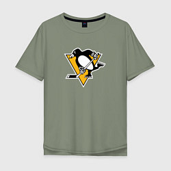 Мужская футболка оверсайз Pittsburgh Penguins: Evgeni Malkin