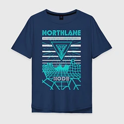 Мужская футболка оверсайз Northlane: Node