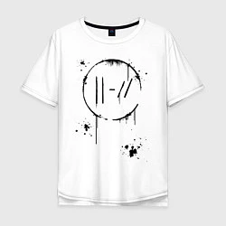 Мужская футболка оверсайз TWENTY ONE PILOTS TOP